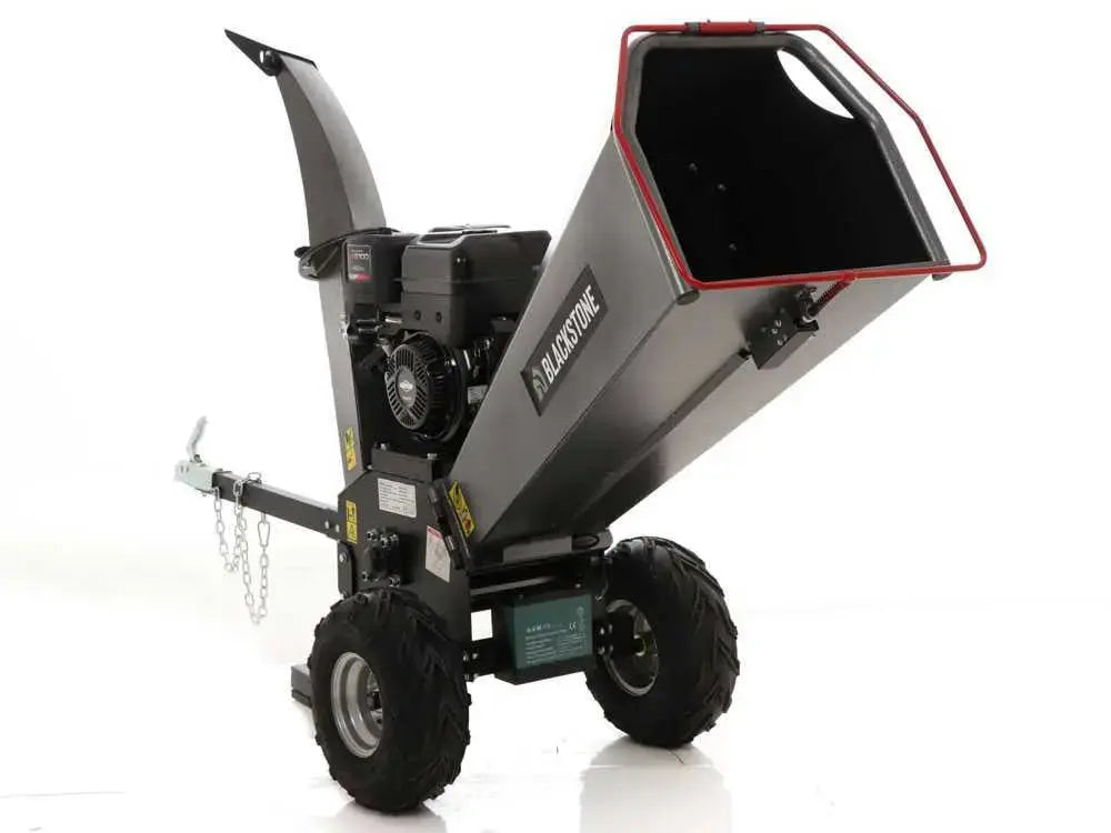 BlackStone BC 1500 LE - Broyeur de branches thermique professionnel - Moteur essence Loncin 12,24 CV EXPANSION MACHINES