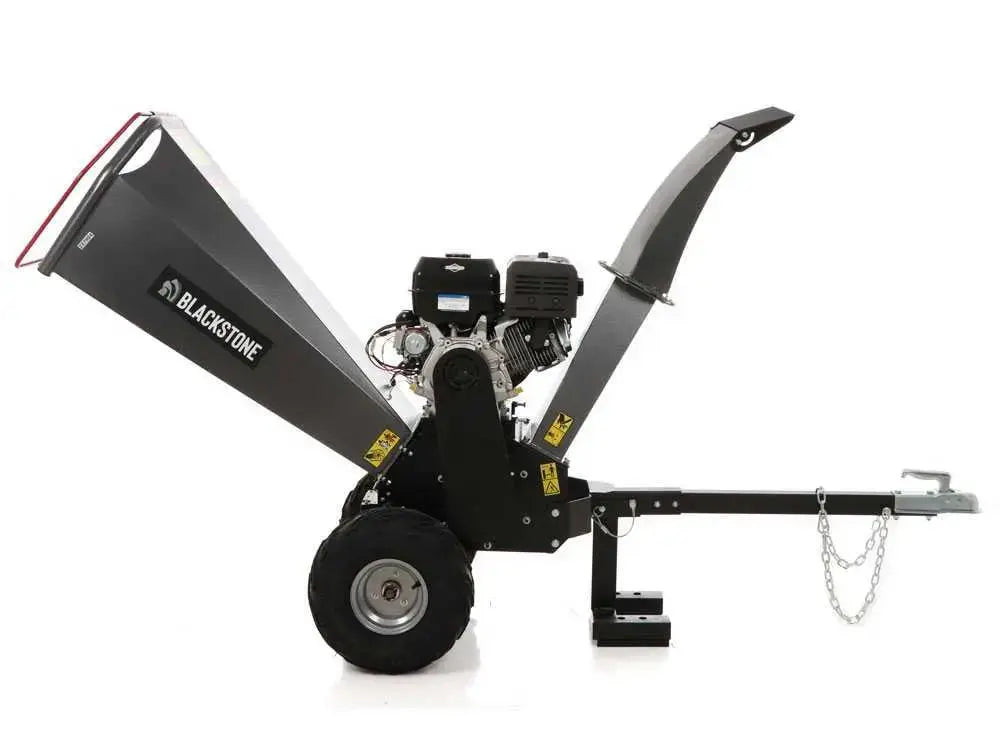 BlackStone BC 1500 LE - Broyeur de branches thermique professionnel - Moteur essence Loncin 12,24 CV EXPANSION MACHINES