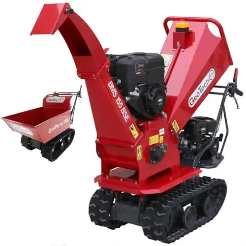 Broyeur autotracté sur chenilles - brouette motorisée GeoTech-Pro BMS155 BS - Moteur B&S XR2100 - Neuf EXPANSION MACHINES