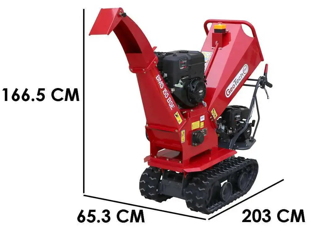 Broyeur autotracté sur chenilles - brouette motorisée GeoTech-Pro BMS155 BS - Moteur B&S XR2100 - Neuf EXPANSION MACHINES