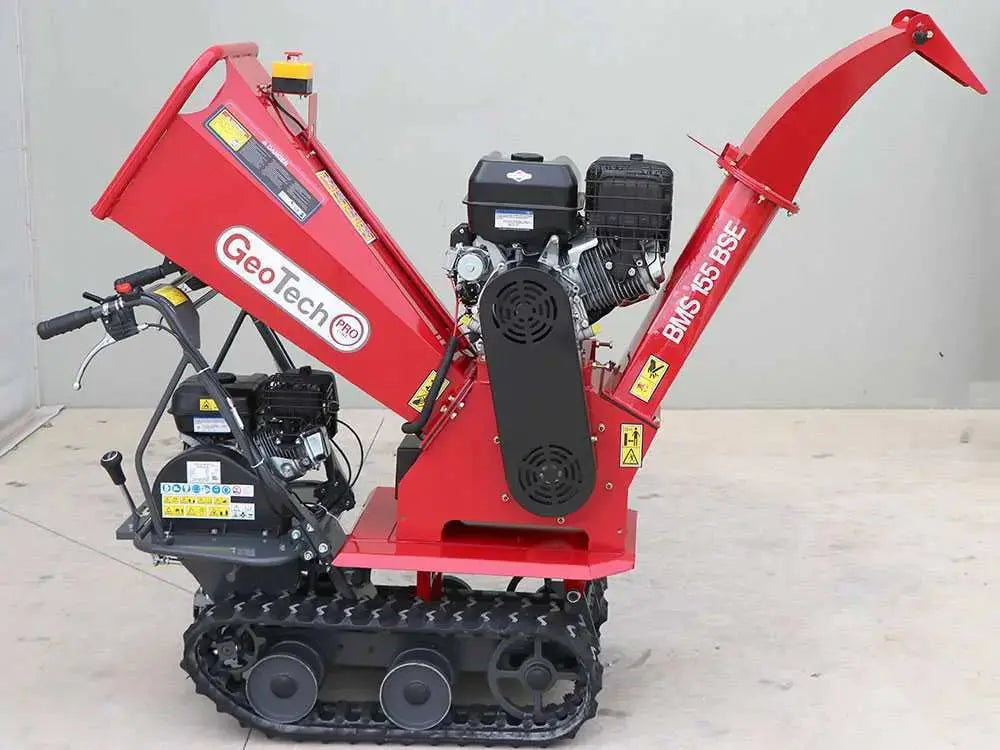 Broyeur autotracté sur chenilles - brouette motorisée GeoTech-Pro BMS155 BS - Moteur B&S XR2100 - Neuf EXPANSION MACHINES