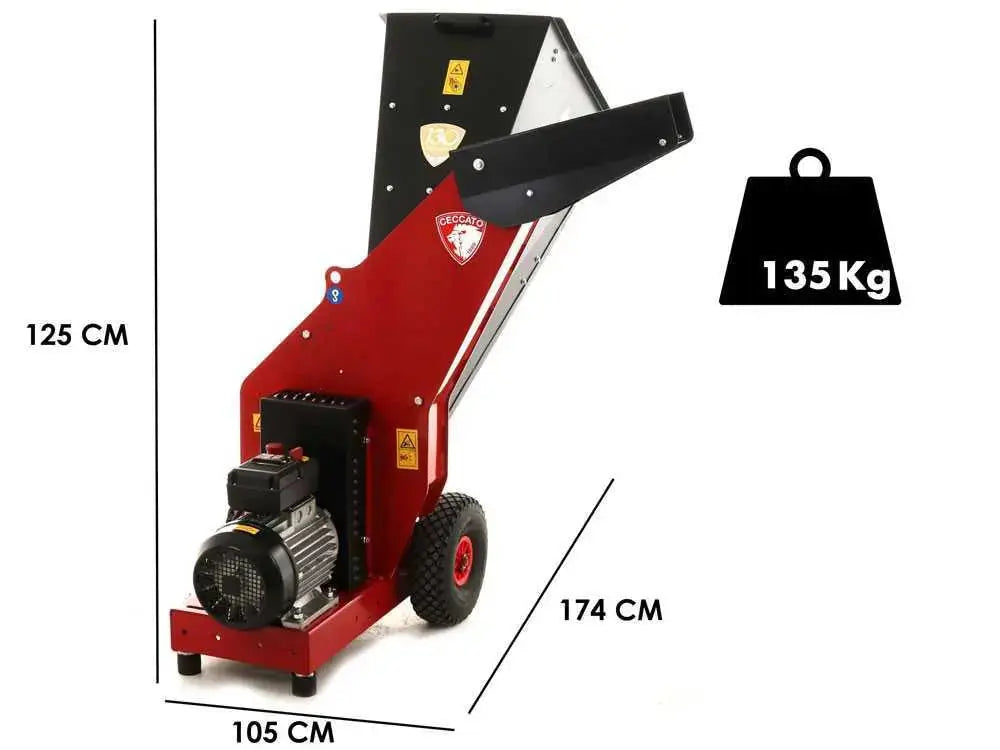 Broyeur avec moteur électrique Ceccato Tritone Maxi Electric - Triphasé 7.5 CV-Neuf EXPANSION MACHINES