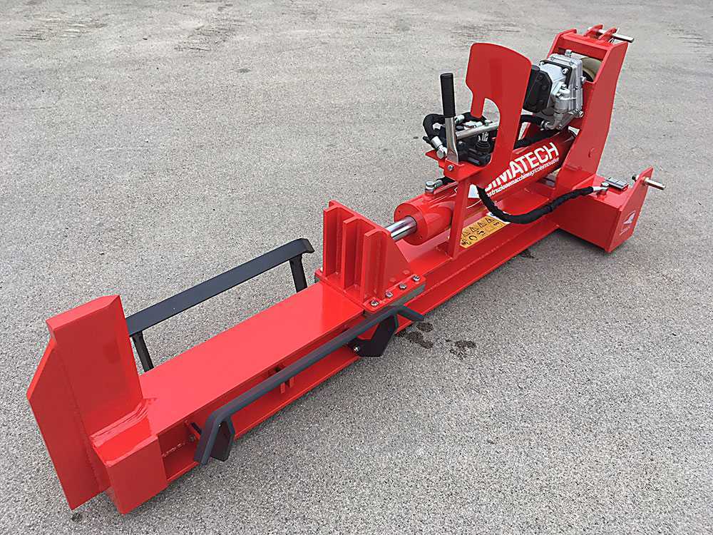 Fendeuse à bois horizontale pour tracteur Simatech S350 - 35 tonnes - course 800 mm-Neuf EXPANSION MACHINES