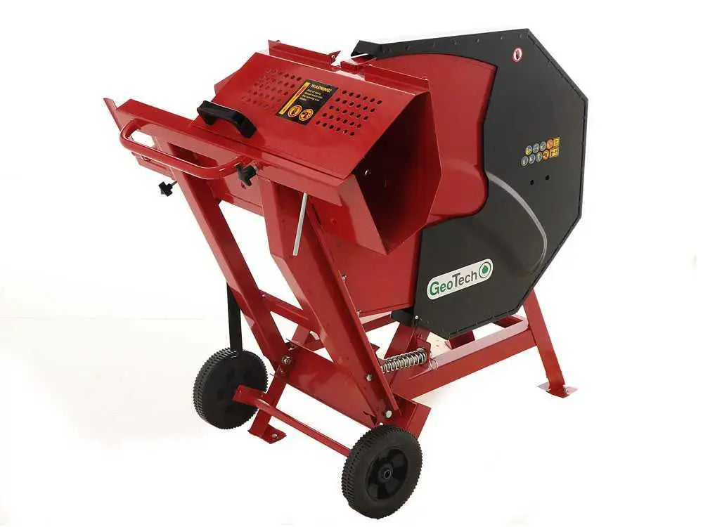 Scie à bûches circulaire à chevalet électrique GeoTech SA 510 - coupe max 170 mm-Neuf EXPANSION MACHINES