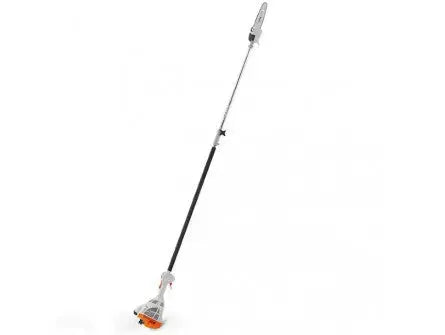 TRONÇONNEUSE ELAGUEUSE SUR PERCHE STIHL HT 56 C-E AVEC 2 CHAINES D&#8217;ORIGINE EXPANSION MACHINES