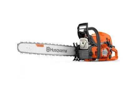 TRONÇONNEUSE HUSQVARNA 585 AVEC 2 CHAINES D&#8217;ORIGINE EXPANSION MACHINES