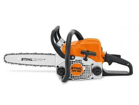 TRONÇONNEUSE STIHL MS 180 AVEC 2 CHAINES D&#8217;ORIGINE EXPANSION MACHINES