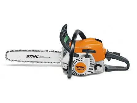 TRONÇONNEUSE STIHL MS 211 CBE AVEC 2 CHAINES D&#8217;ORIGINE EXPANSION MACHINES