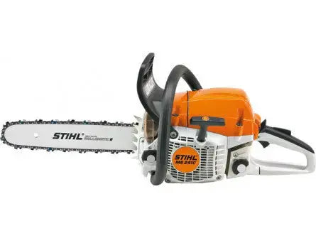 TRONÇONNEUSE STIHL MS 241 C-M AVEC 2 CHAINES D&#8217;ORIGINE EXPANSION MACHINES