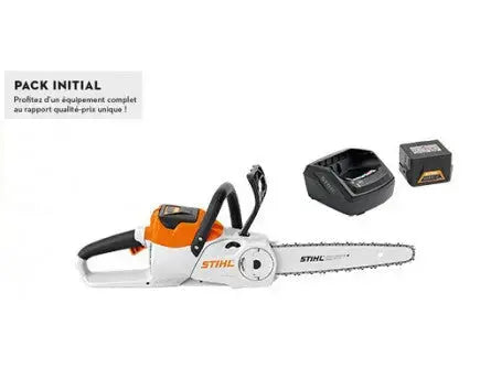 TRONÇONNEUSE STIHL MSA 120 C-B PACK INITIAL AVEC 1 X AK 20 + AL 101 EXPANSION MACHINES