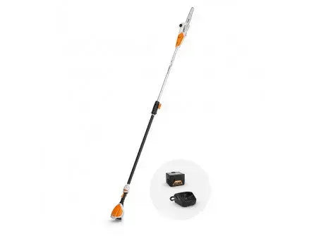 TRONÇONNEUSE SUR PERCHE STIHL HTA 50 EST LIVRÉ AVEC 1 BATTERIE AK 20 + 1 CHARGEUR AL 101 EXPANSION MACHINES